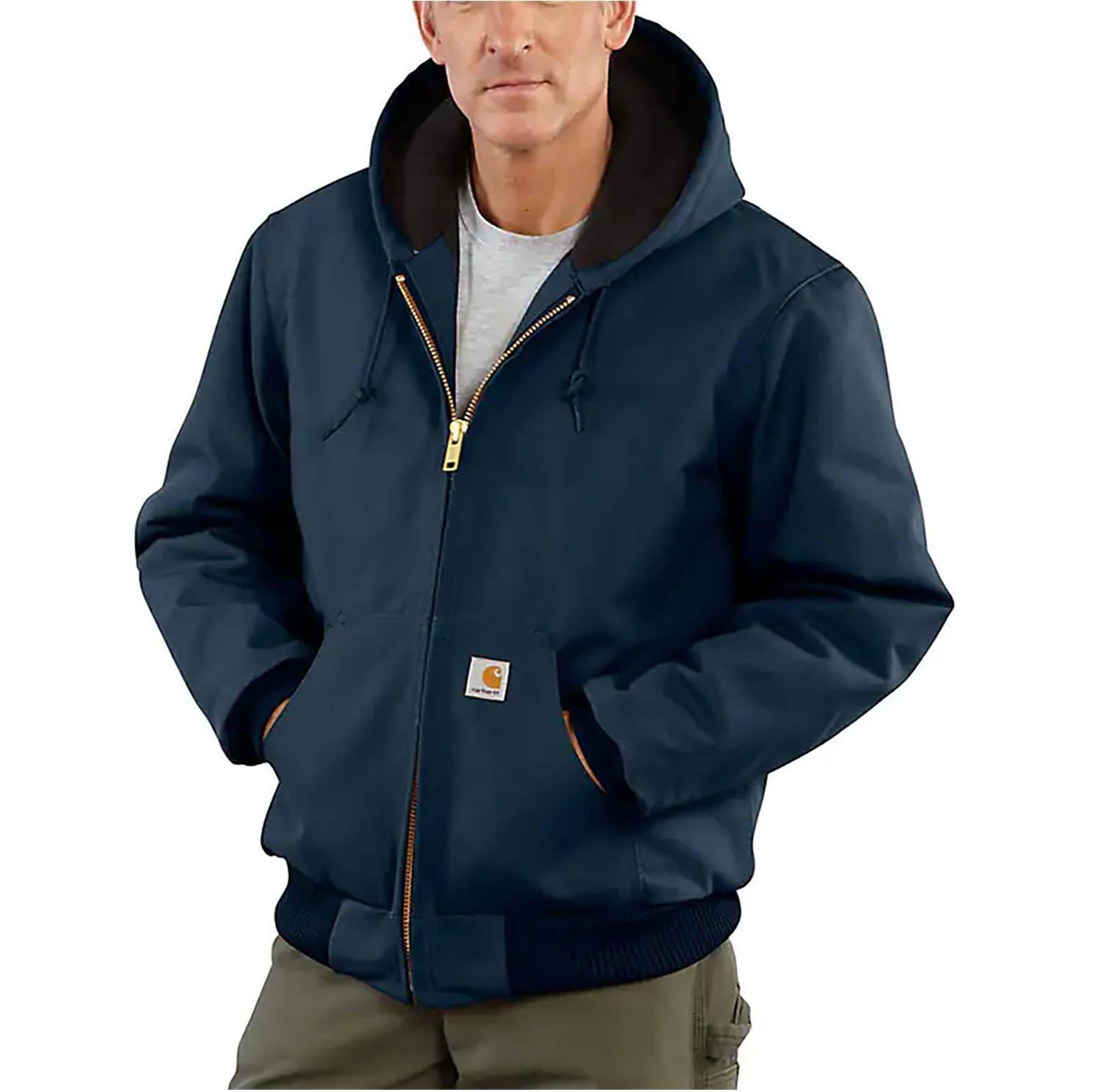 Carhartt Men's Quilted Flannel Lined Duck Active Jacket