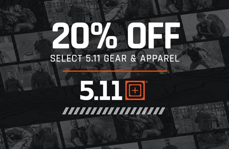 20% OFF Select 5.11 Gear