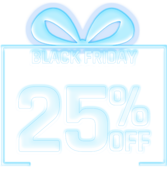 Black Friday Up to 25% Off Sitewide