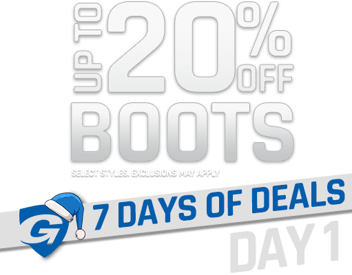 Day 1 - 20% Off Boots - 7 Days of Deals