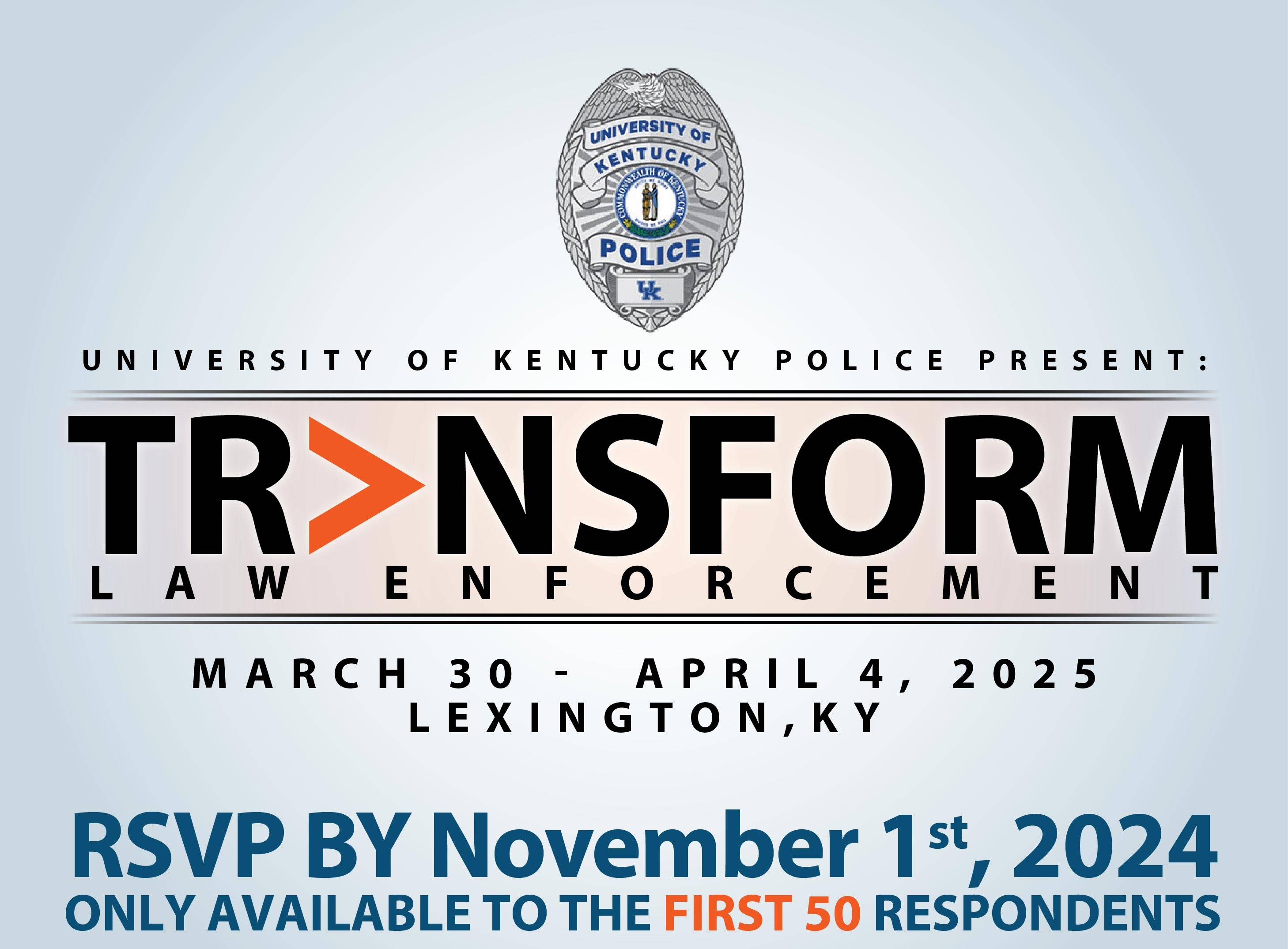 UK presents Transform Law Enforcement