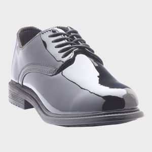 black shoes police uniform