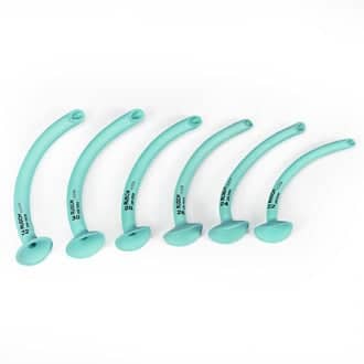 Rusch Disposable Nasopharyngeal Airways w/ Lube - 6 Pack