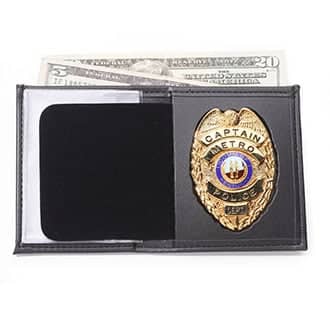 Perfect Fit Bifold Badge Wallet