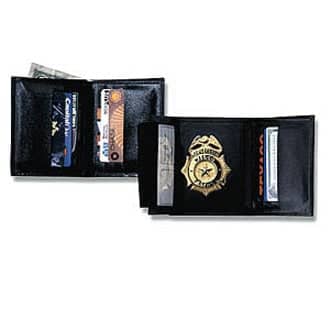 Strong Leather Badge Wallets & Badge Holders for Law Enforcement