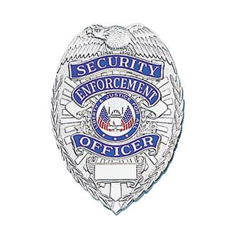 LawPro Deluxe Security Enforcement Officer Badge