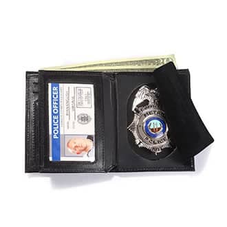 Wallet & Police Badge Holder - Style mw2516TA