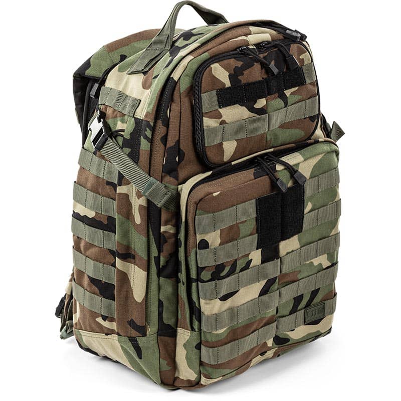 5.11 Tactical RUSH 24 2.0 Woodland Backpack 37L | Galls