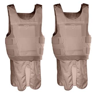 Galls G Force Level IIIA Concealable Body Armor W 2 Carriers