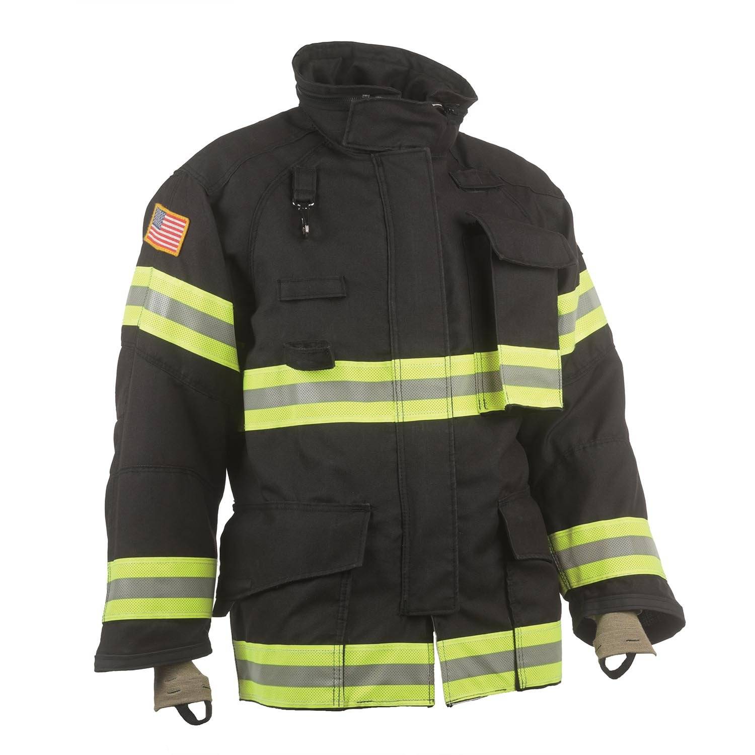 LION MEN'S V-FORCE TURNOUT COAT WITH FLEX 7 OUTER SHELL