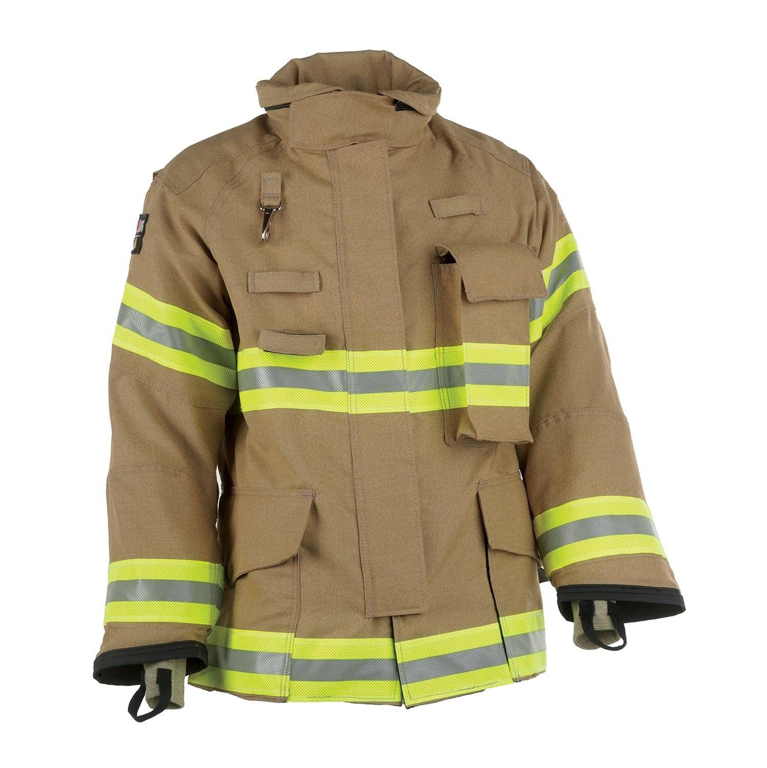 LION MEN'S V-FORCE TURNOUT COAT WITH FLEX 7 OUTER SHELL