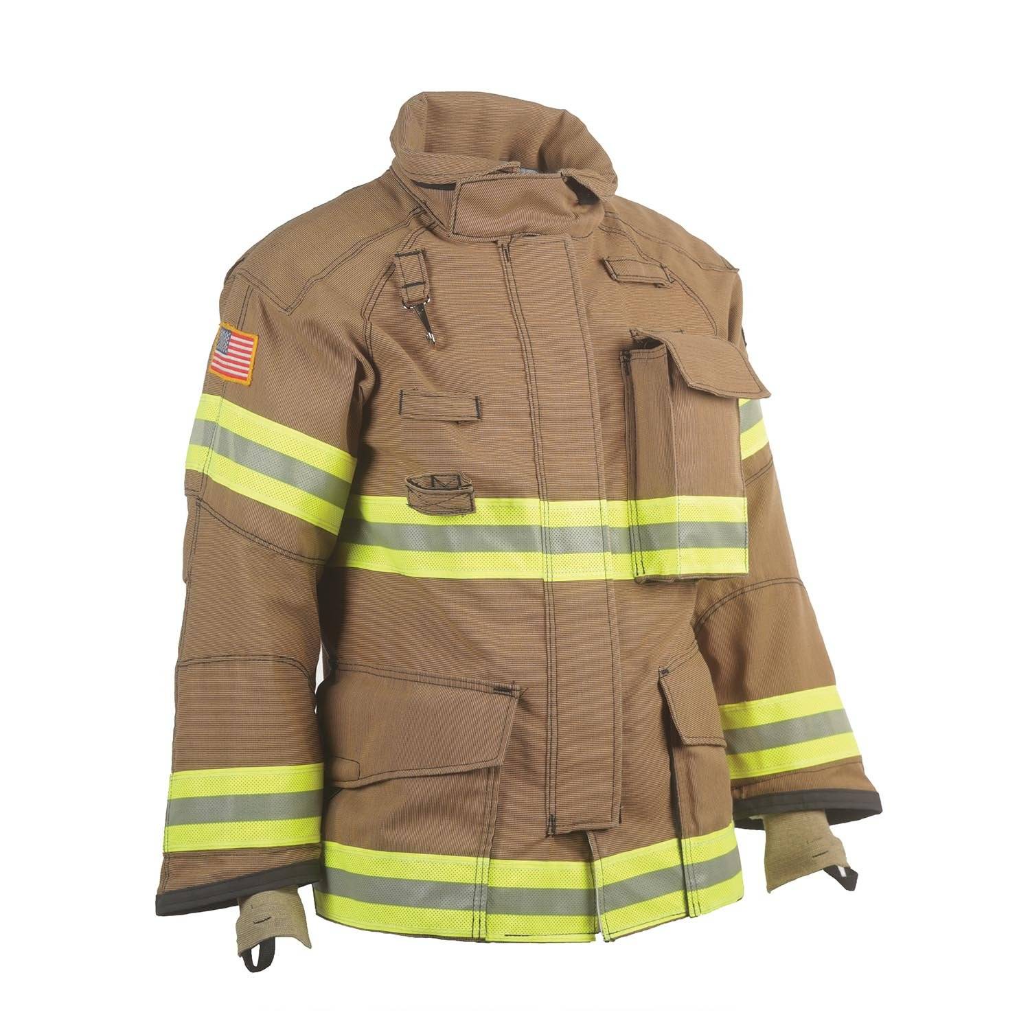 LION MEN'S V-FORCE TURNOUT COAT WITH PIONEER OUTER SHELL