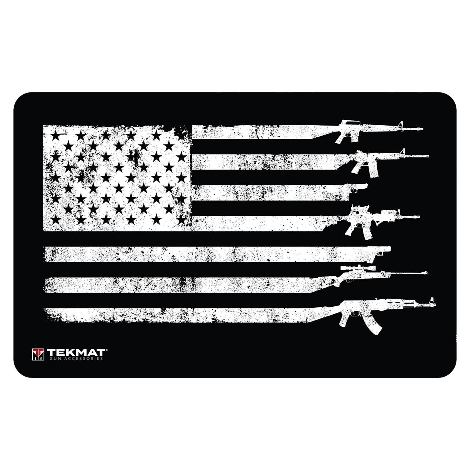 TekMat Gun Flag USA Door Mat 42"