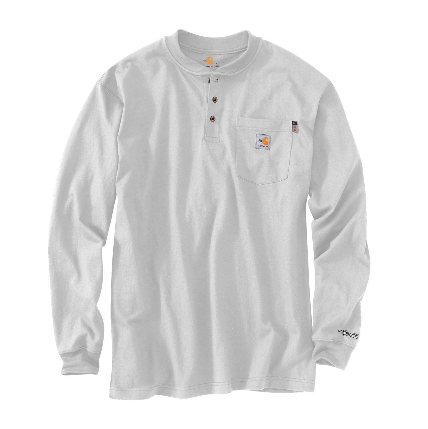 Carhartt Flame Resistant Force Long Sleeve Henley Galls