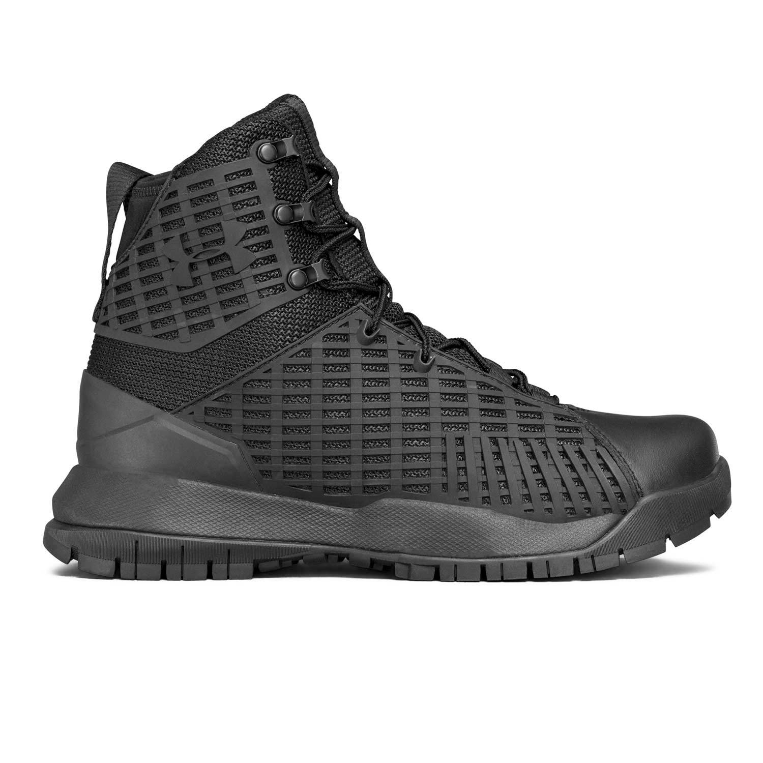 womens black under armour boots