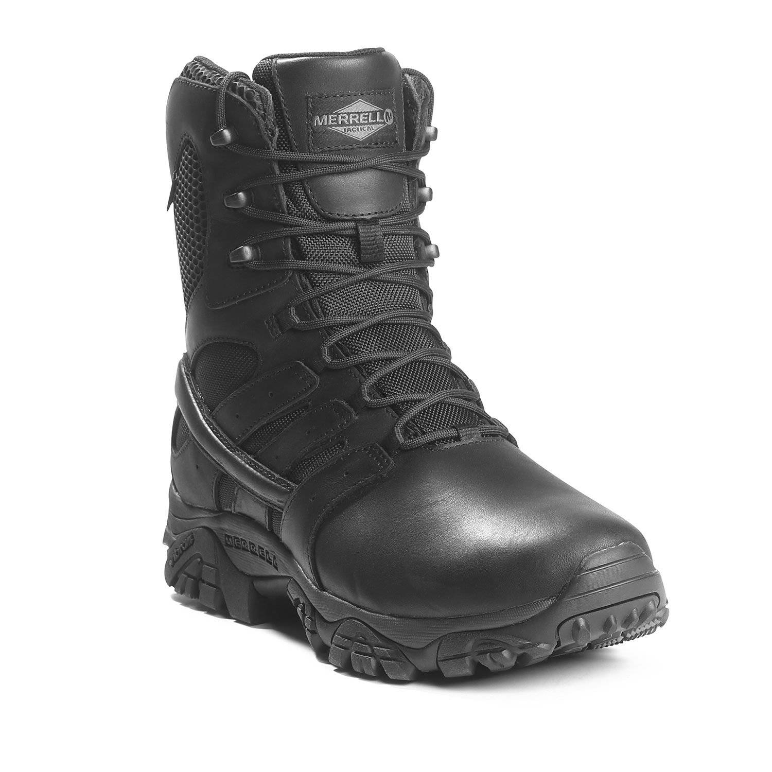 all black merrell boots