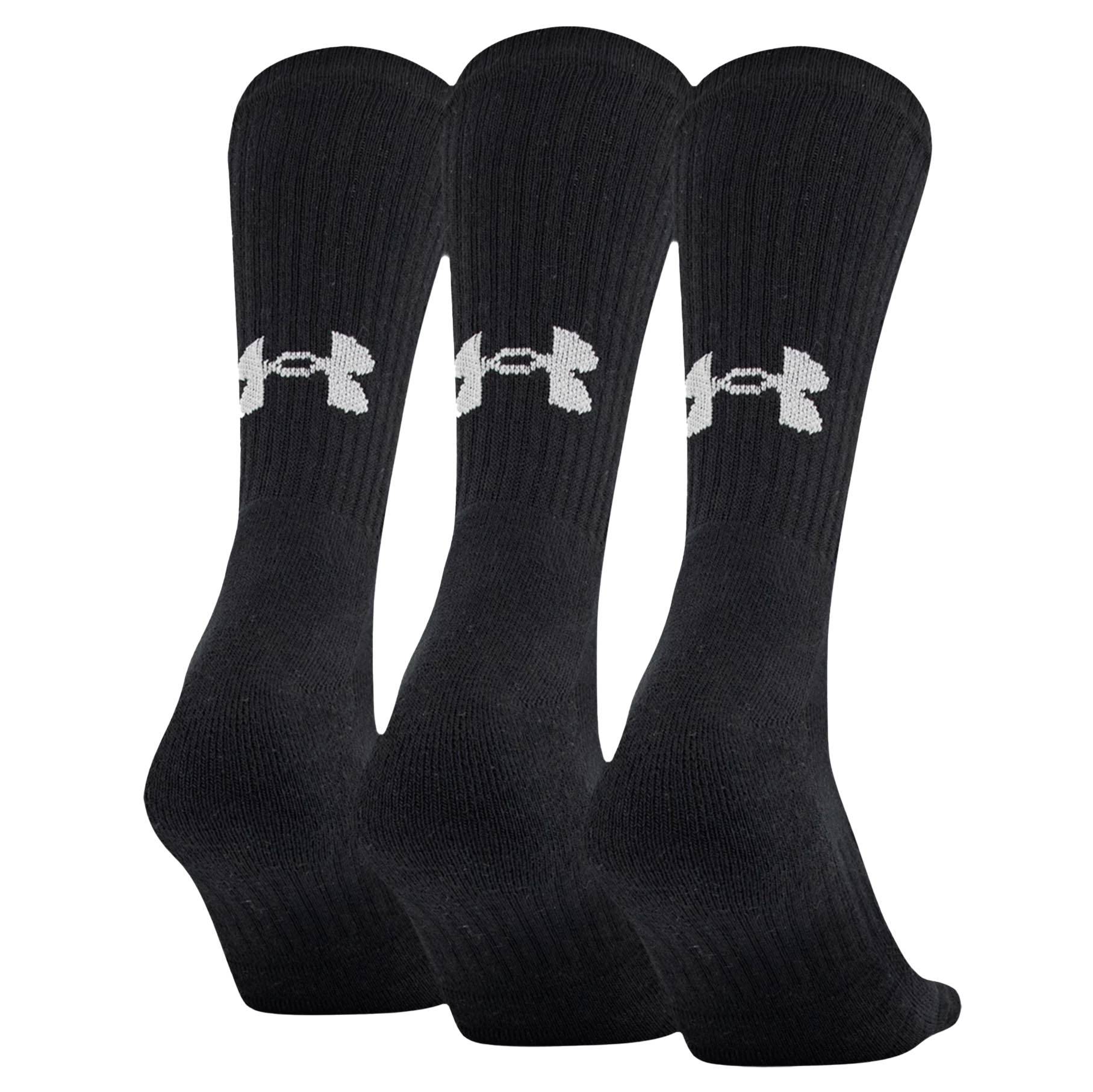 Under Armour Training Cotton Crew Socks (3 pack)