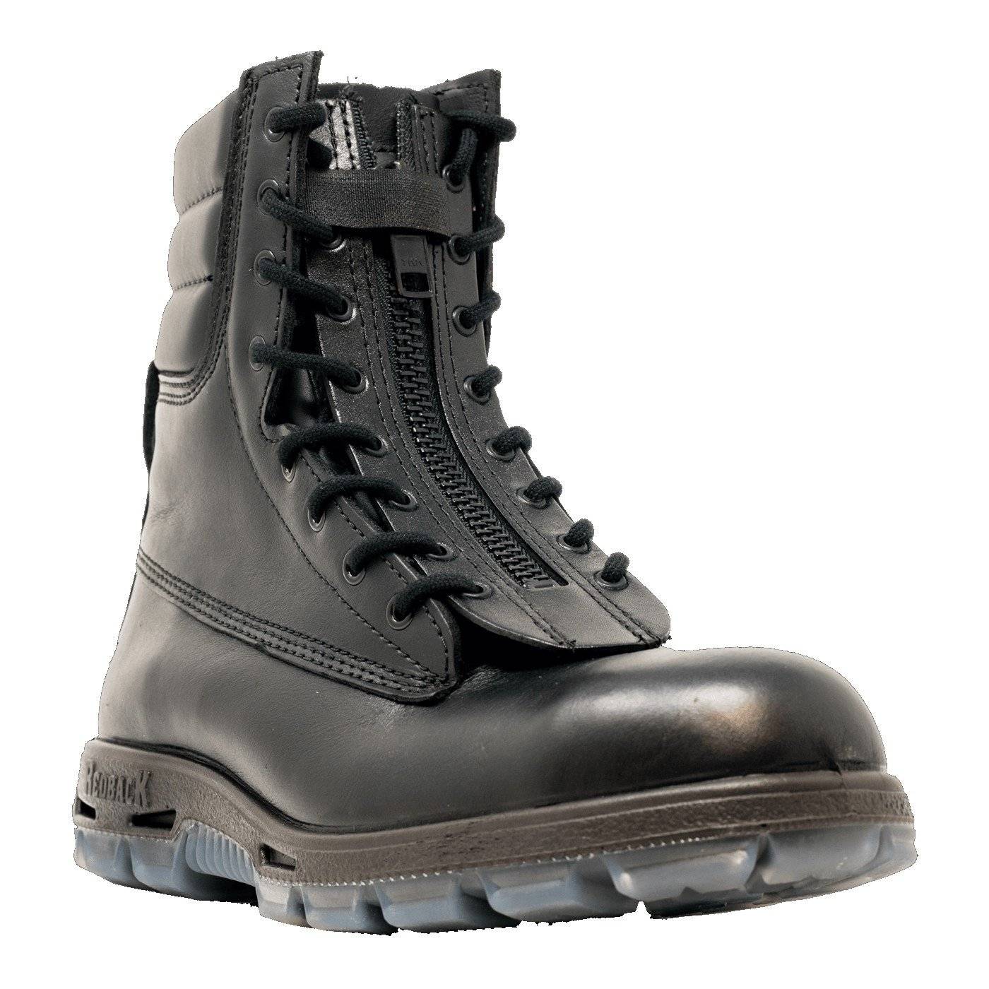 REDBACK BLACK LEATHER RESCUE BOOT