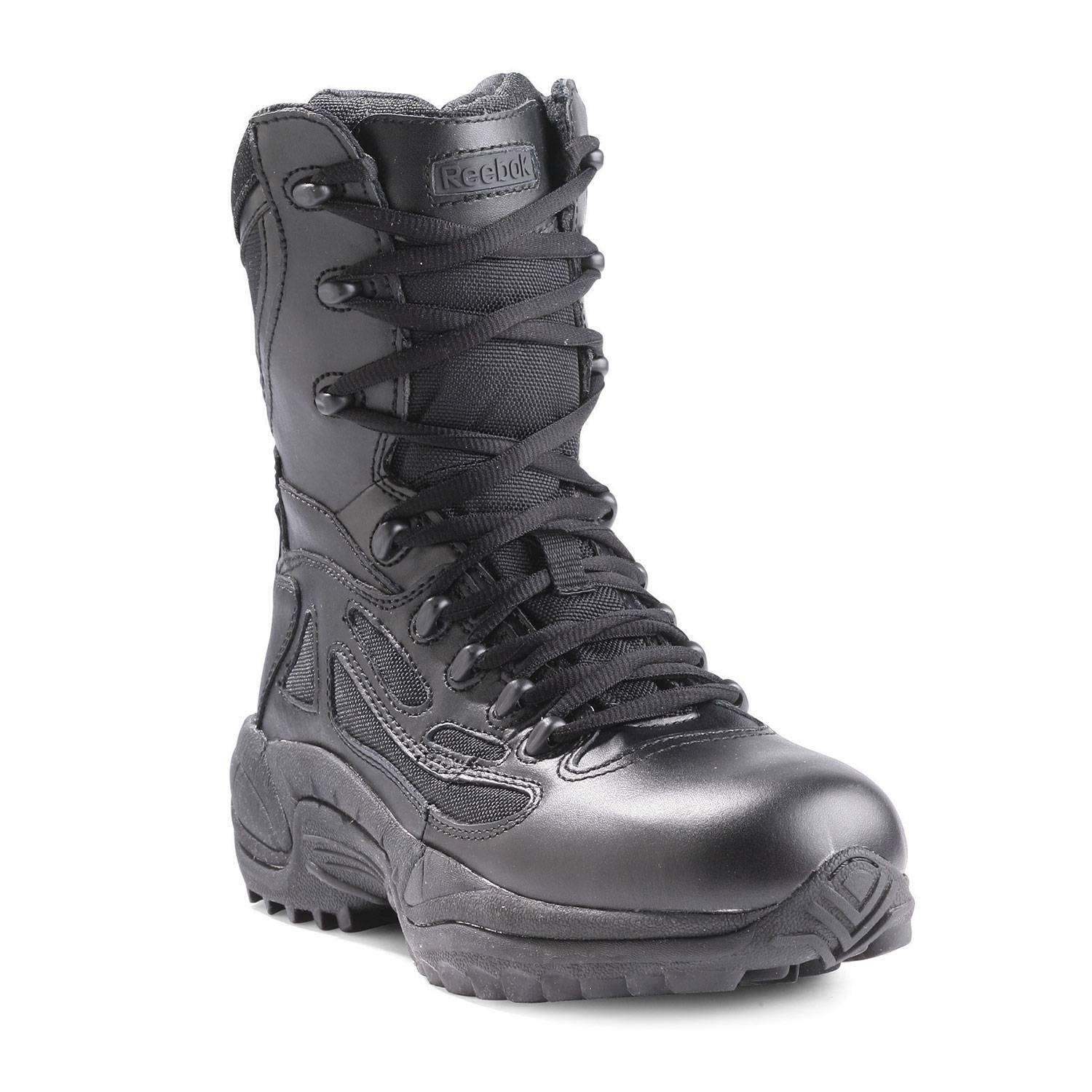 reebok black boots