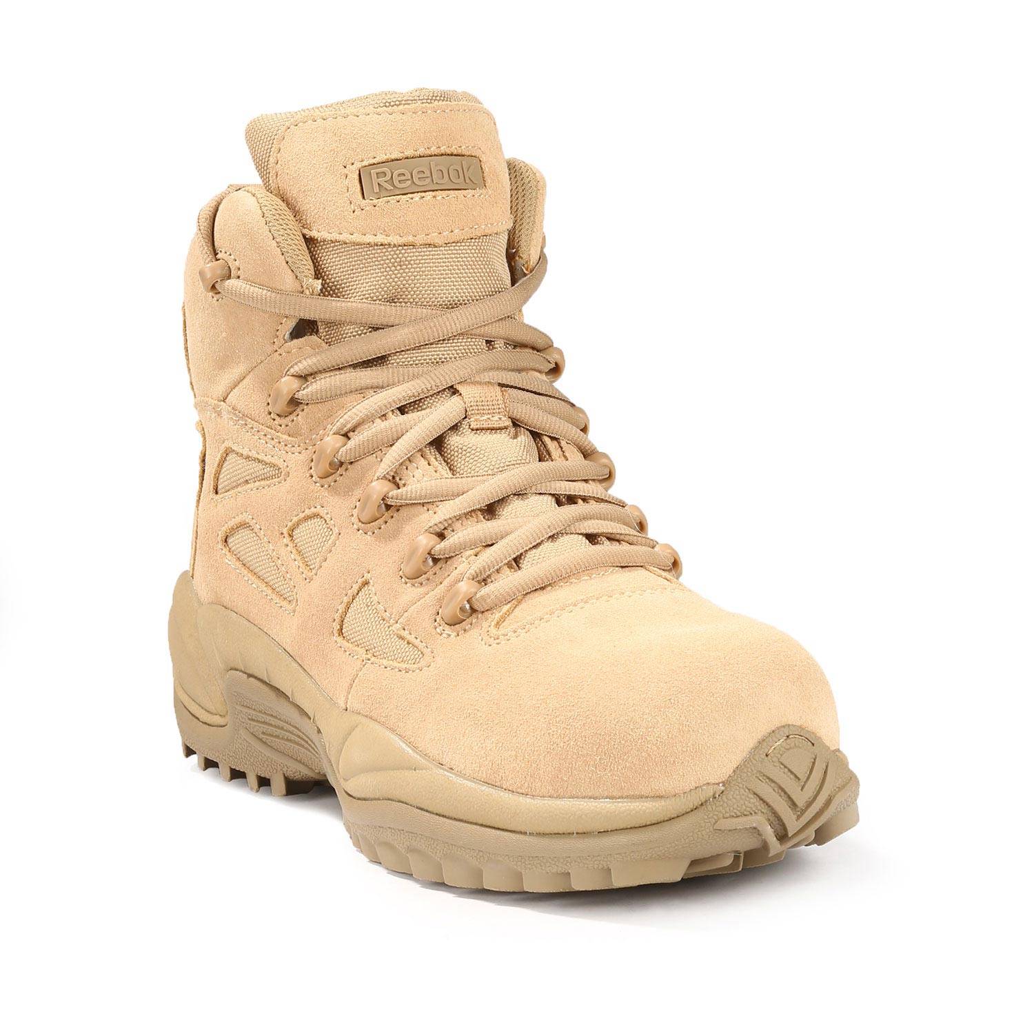reebok military boots with zipper