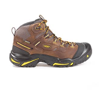 KEEN Men's Braddock cheapest Waterproof Steel Toe Mid Work Boot - 11 - F2413-18 - New