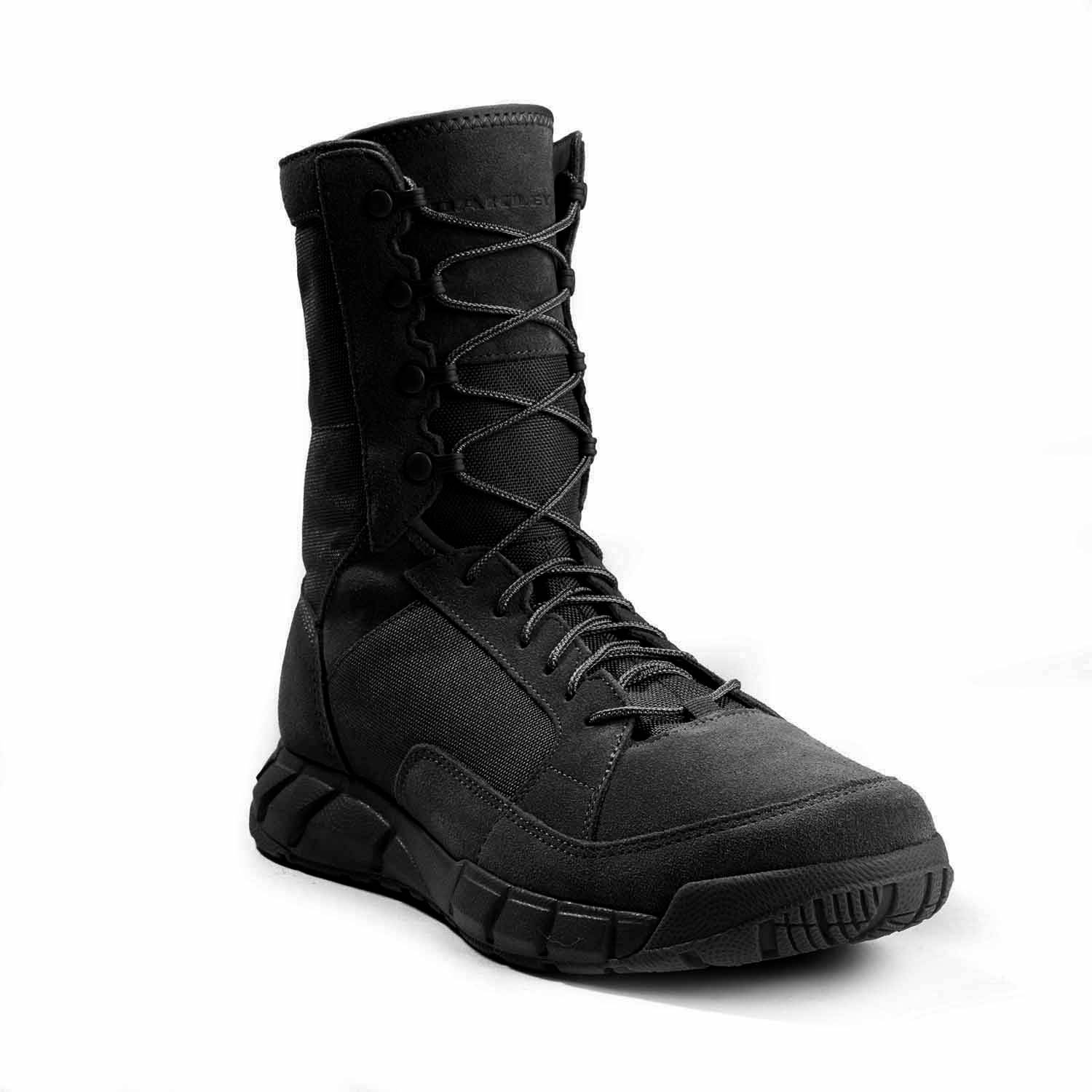 oakley black combat boots
