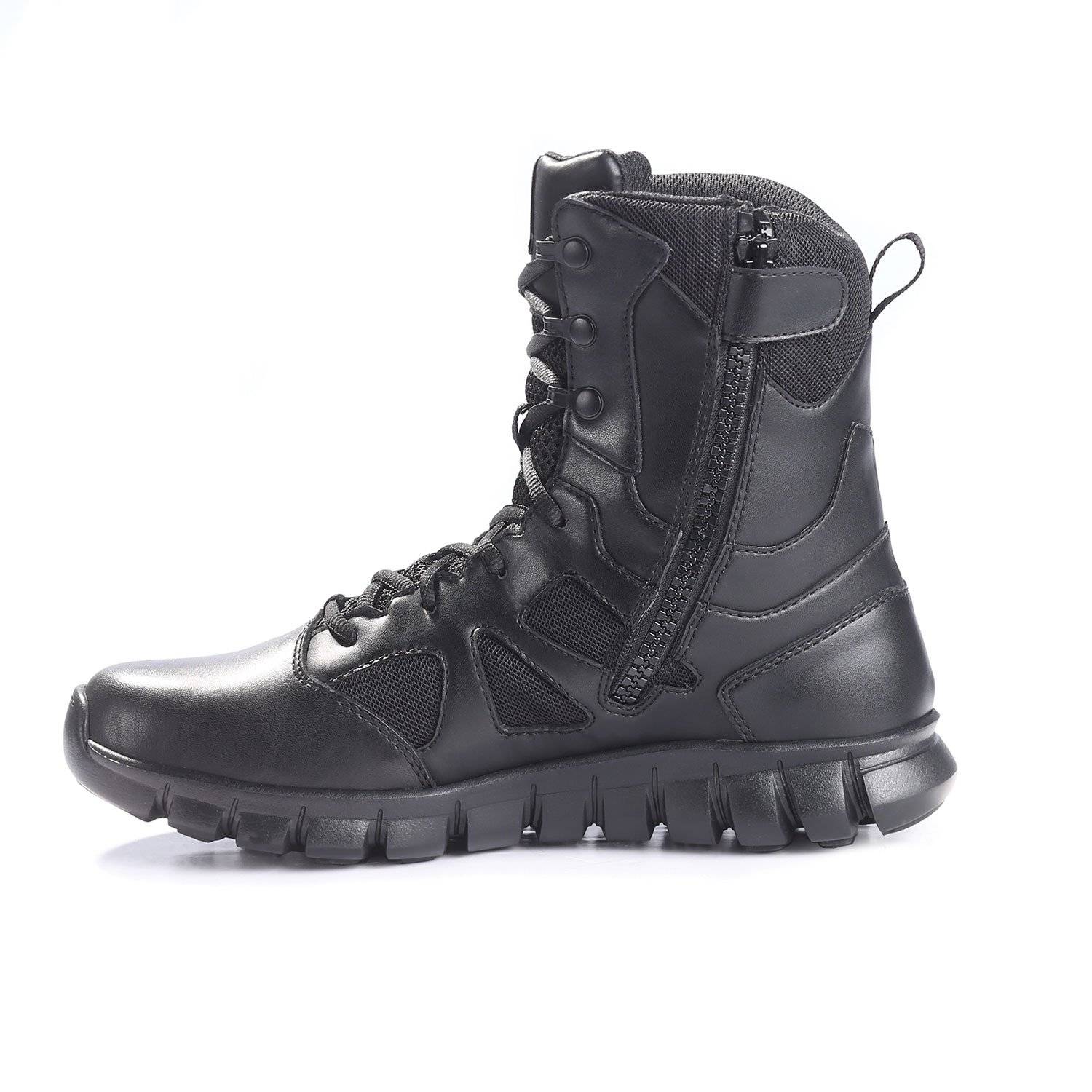 reebok side zip tactical boots