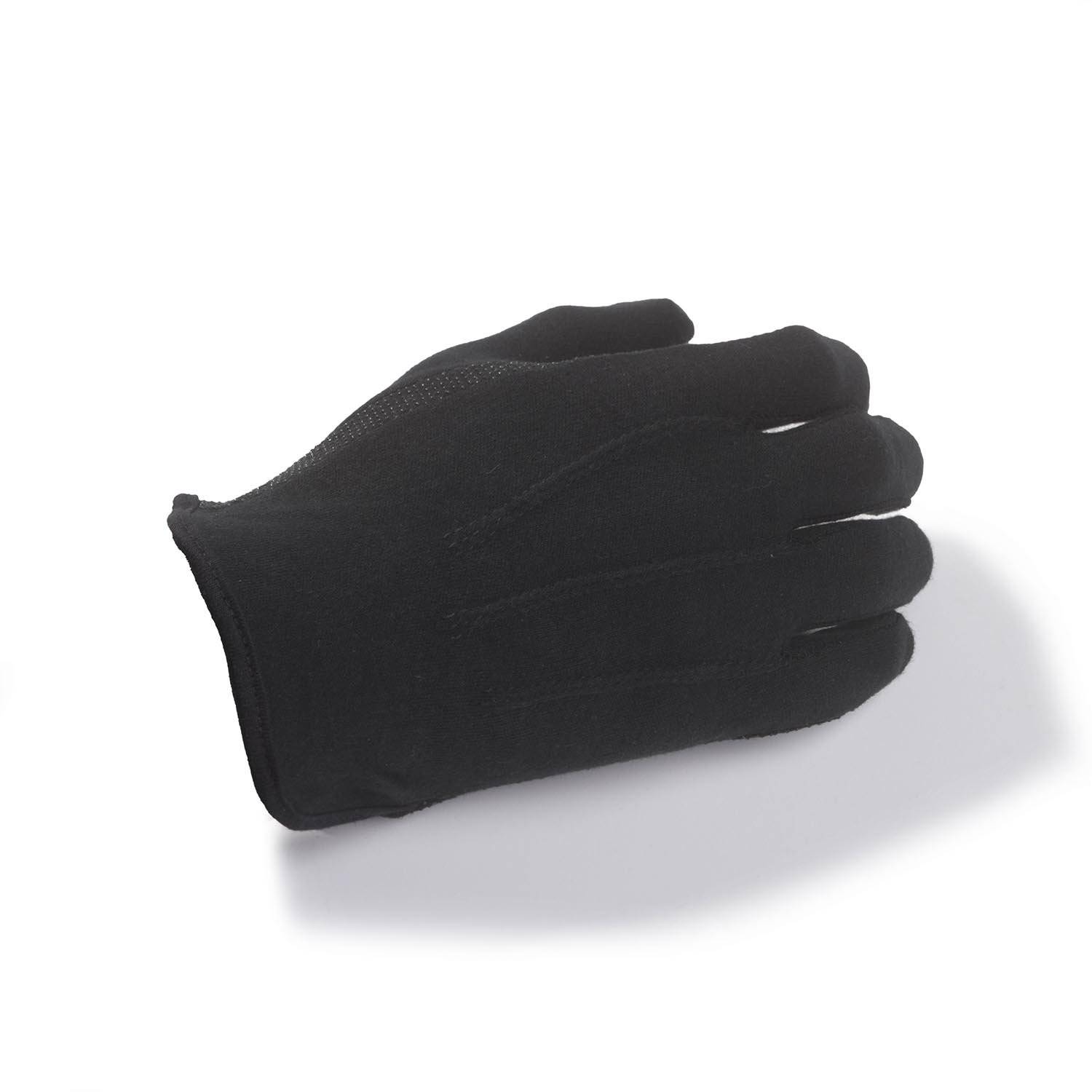 George Glove Black Cotton "Sure Grip" Gloves