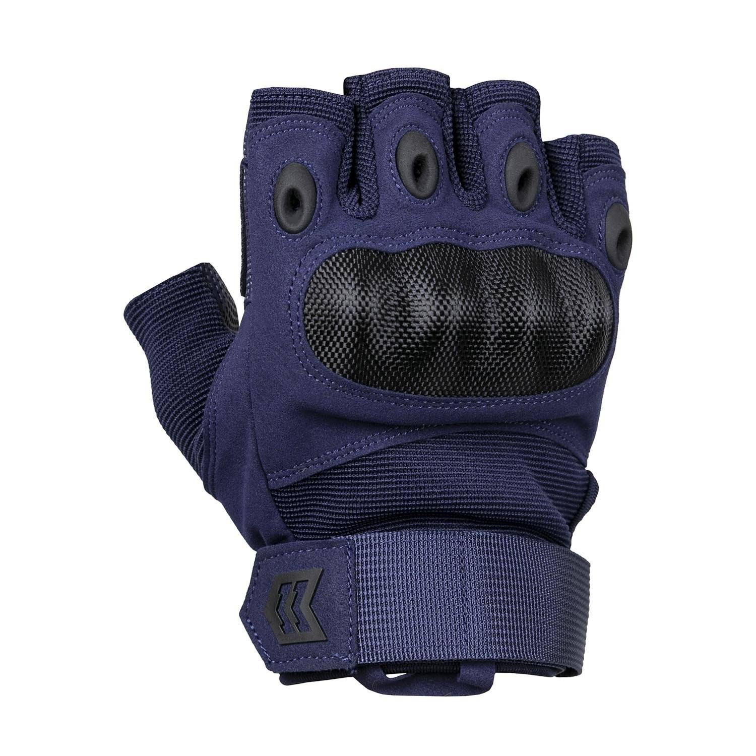 MISSION MADE FINGERLESS HELLFOX TACTICAL GLOVES