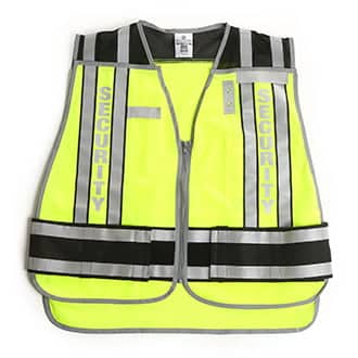Yellow Reflective Vest  Safety Flag Co. of America
