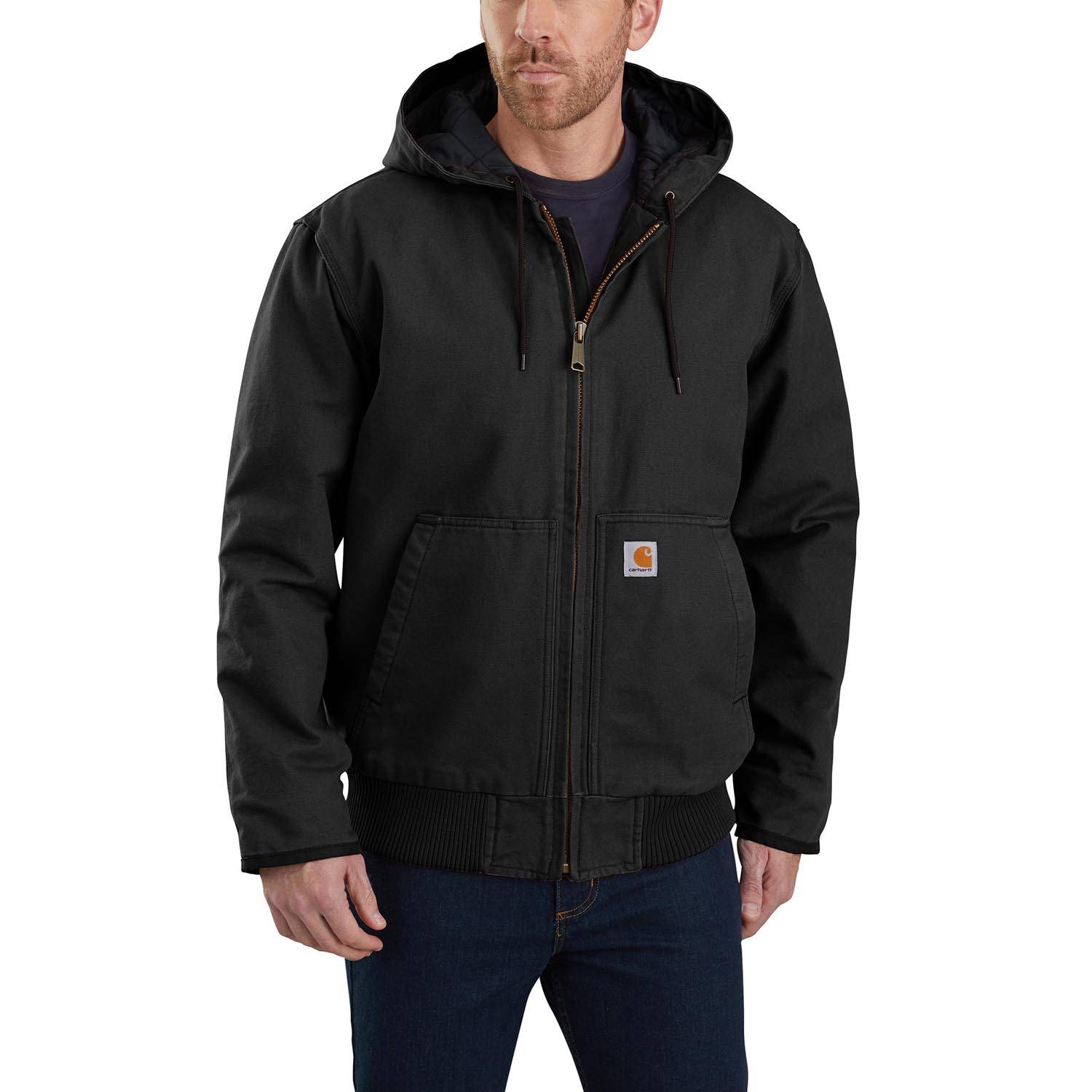 Carhartt Loose Fit Washed Duck Insulated Active Jac | Galls