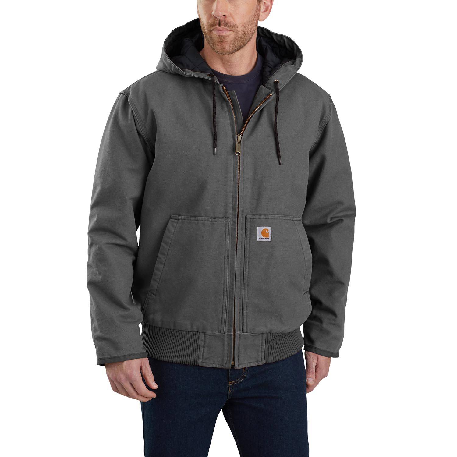 Carhartt Loose Fit Washed Duck Insulated Active Jac | Galls