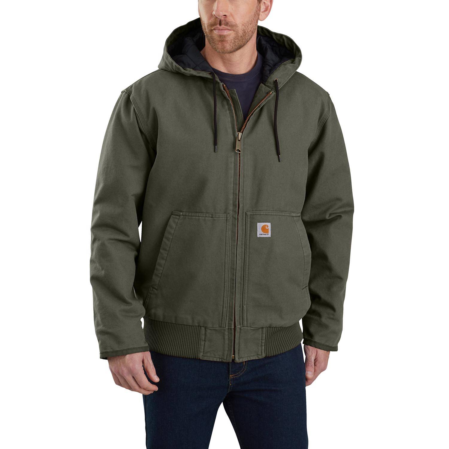 Carhartt Loose Fit Washed Duck Insulated Active Jac | Galls