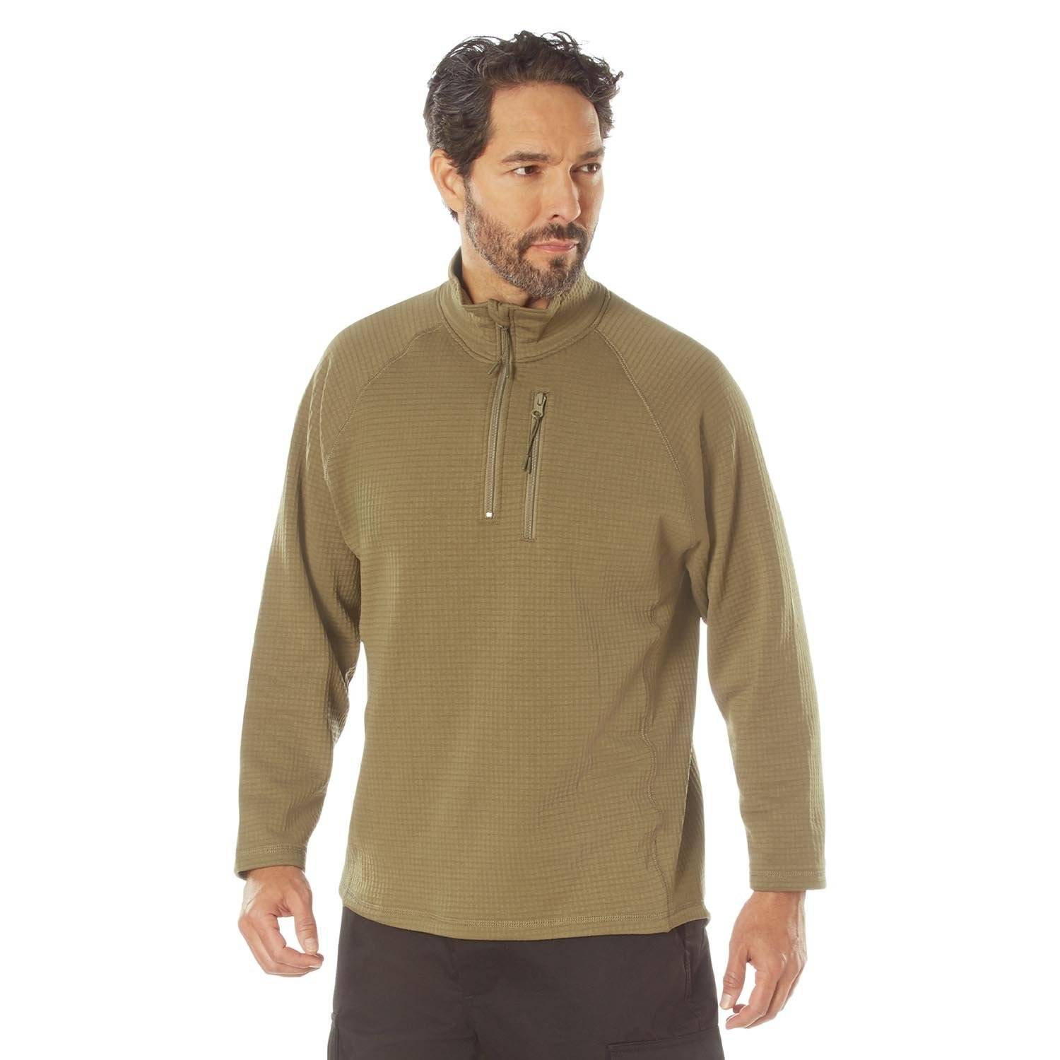 Rothco Grid Fleece Pullover | Galls