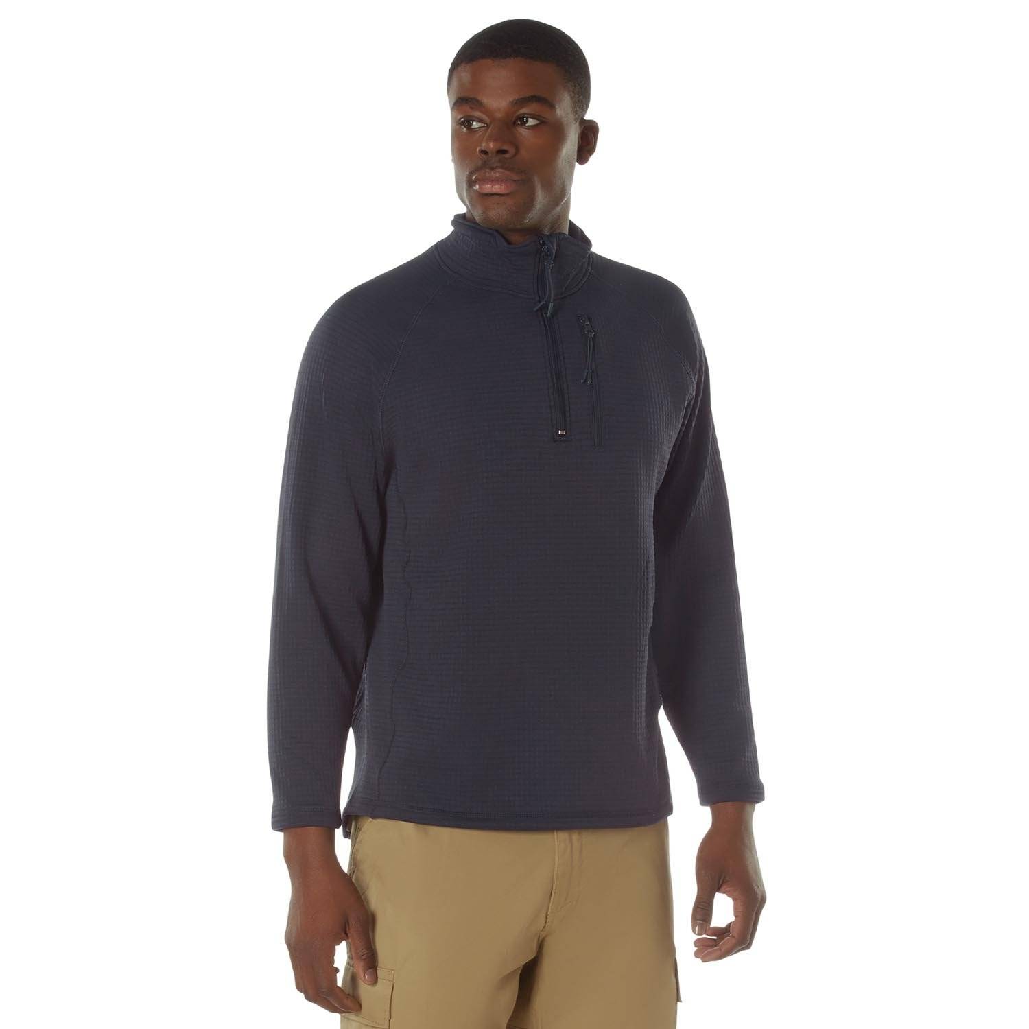 Rothco Grid Fleece Pullover | Galls