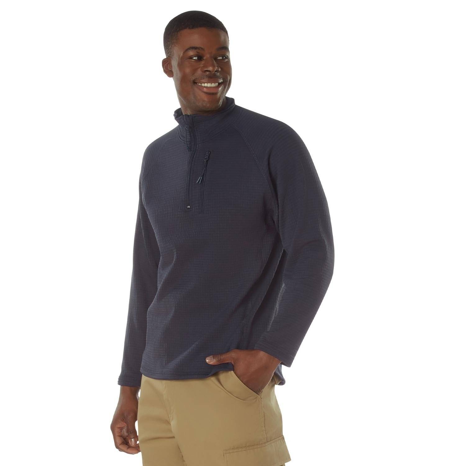 Rothco Grid Fleece Pullover | Galls