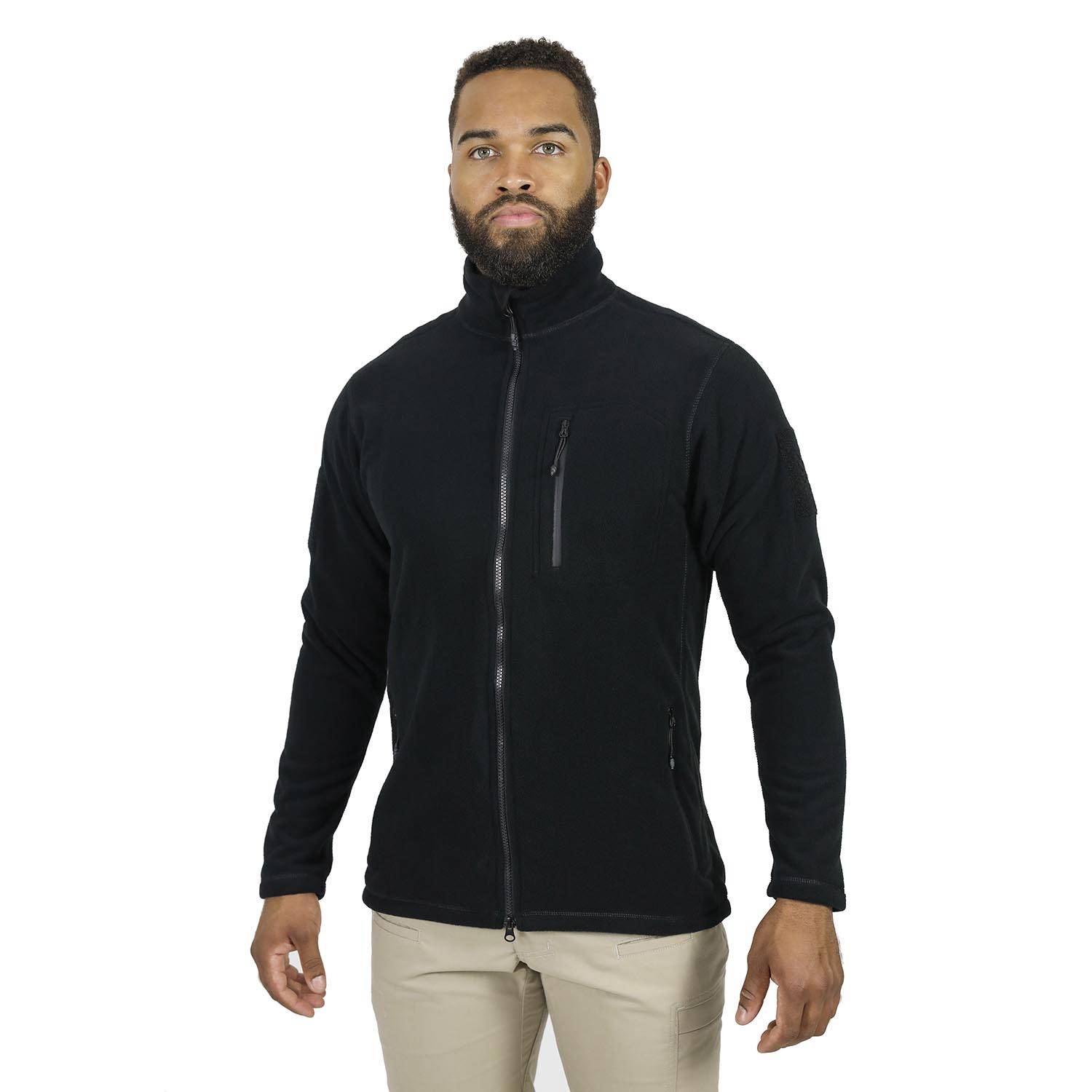 MISSION MADE MEN'S FULL ZIP FLEECE JACKET