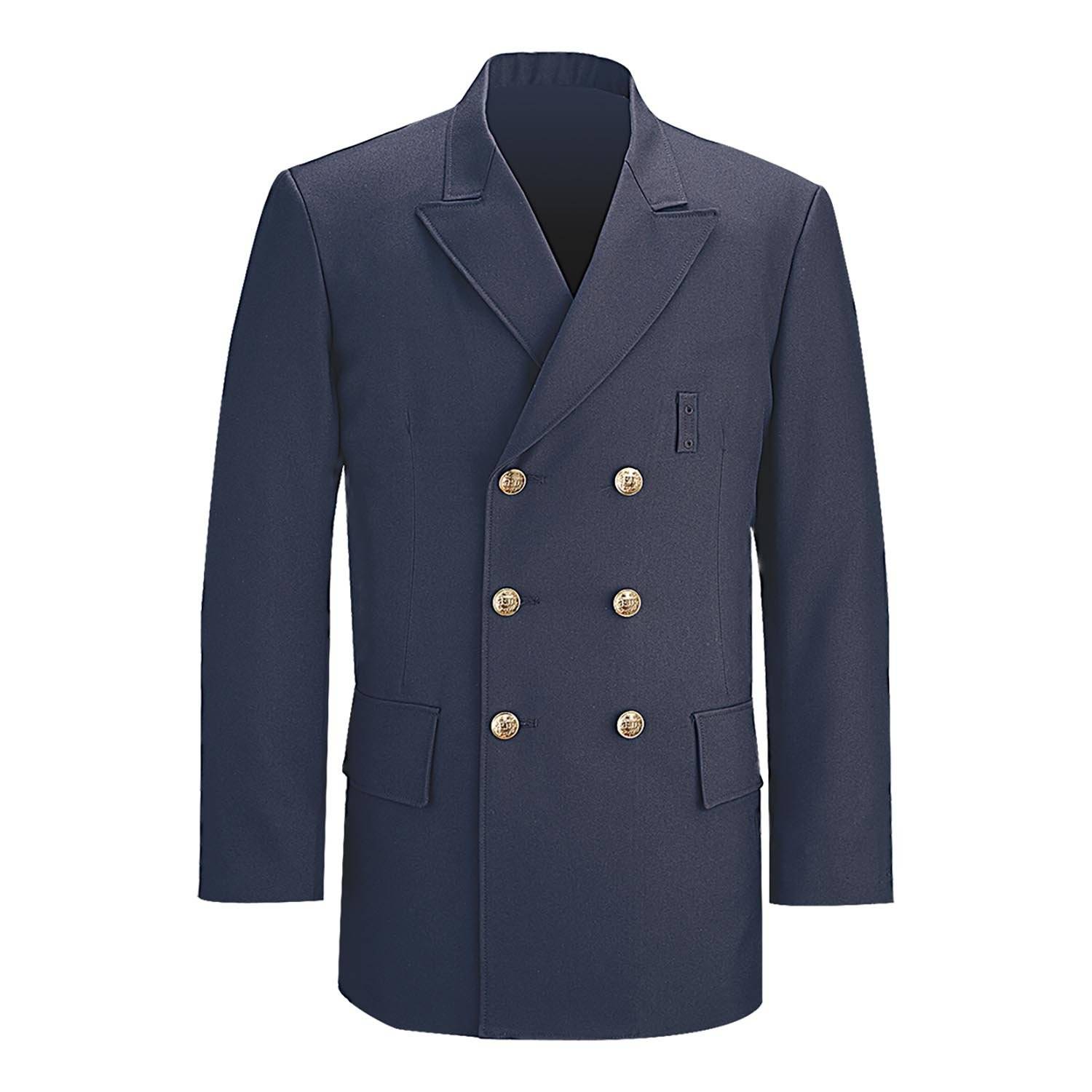 Flying Cross Double Breasted Coat with FD Buttons