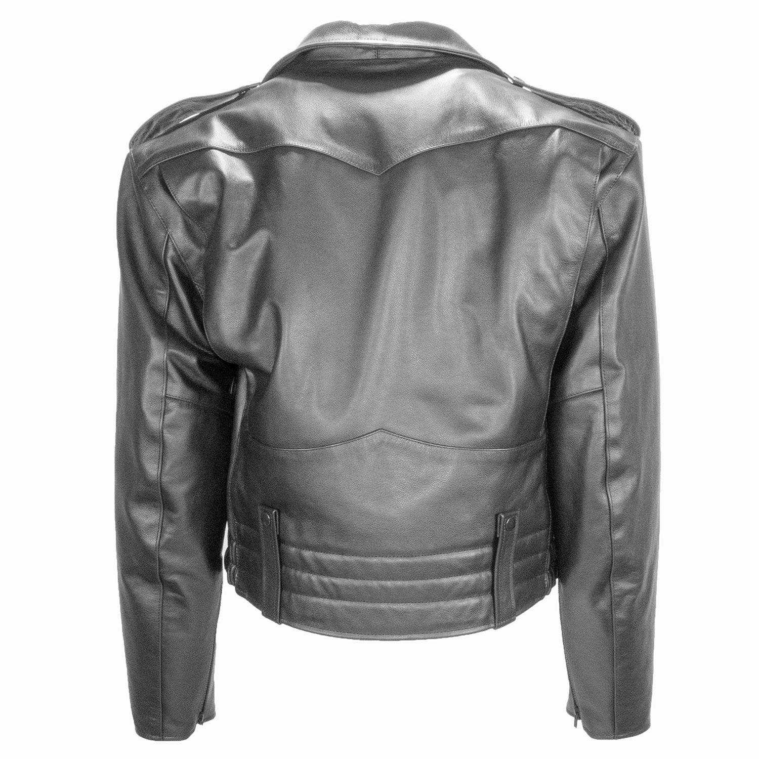 Leather Motorcycle Jacket With Zip Out Liner Pictures