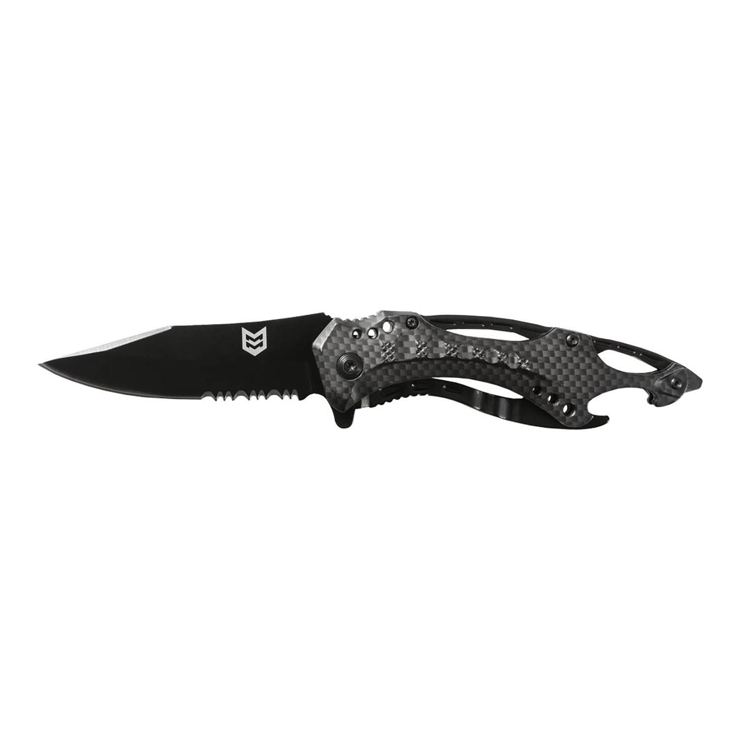 Mission Made Raptor Knife - Carbon Fiber & Black