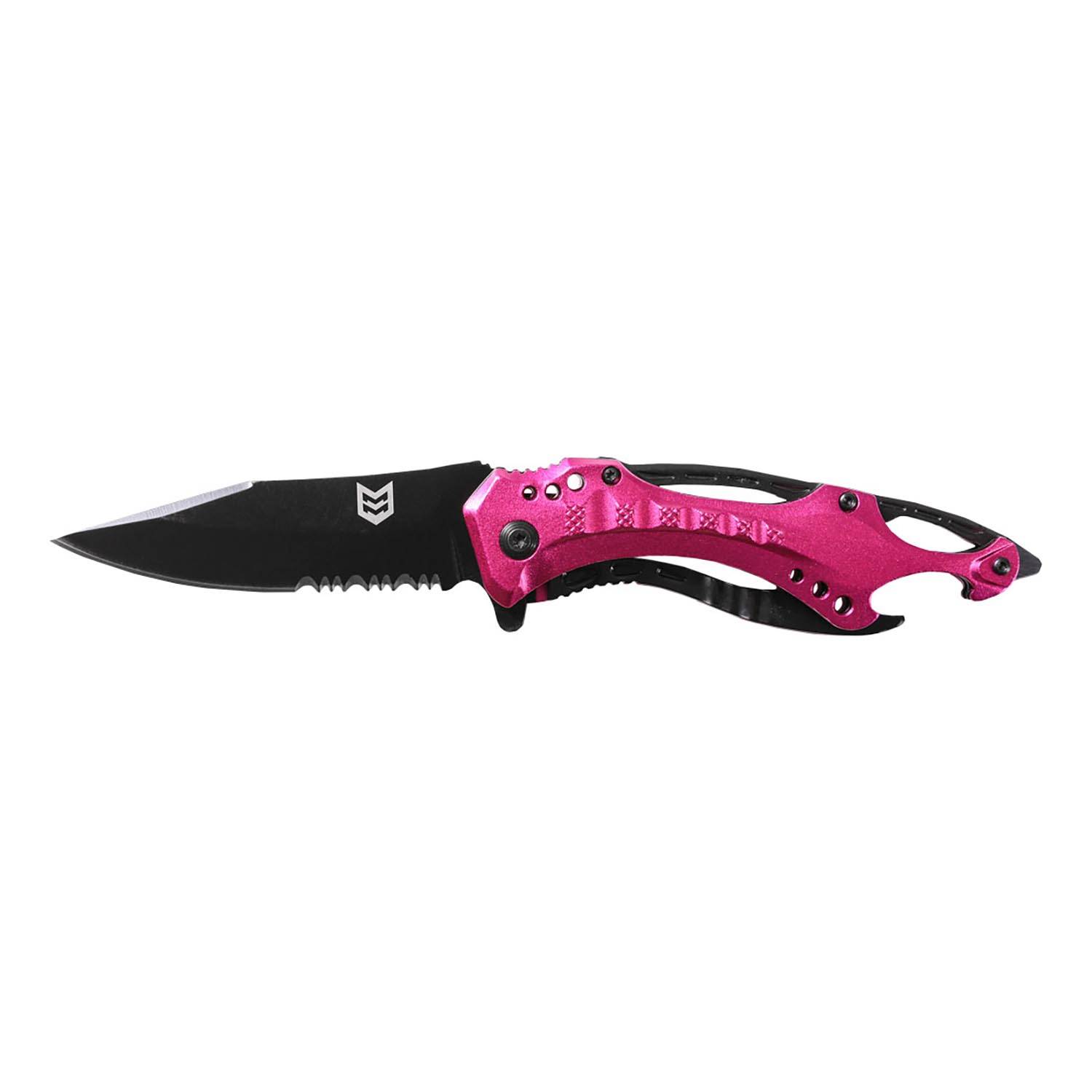 Mission Made Raptor Knife - Pink & Black