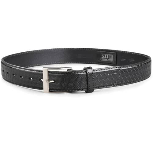 Casual Leather Basketweave Belt 