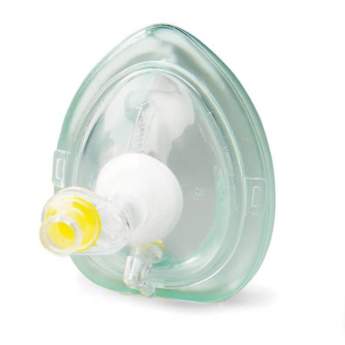 Dyna Med CPR Mask with O2 Inlet.