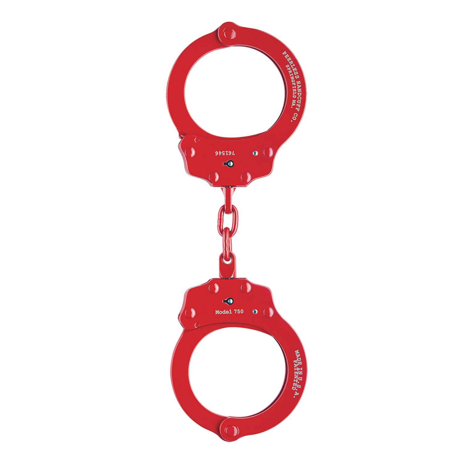 Peerless Model 750C - Chain Link Handcuff - Color Finish