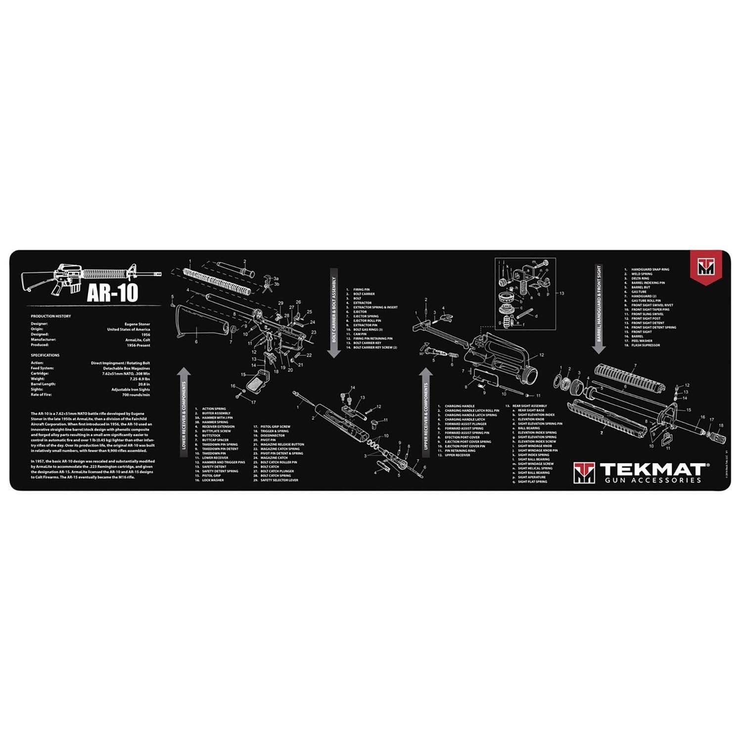 TekMat AR10 Rifle Cleaning Mat 36"
