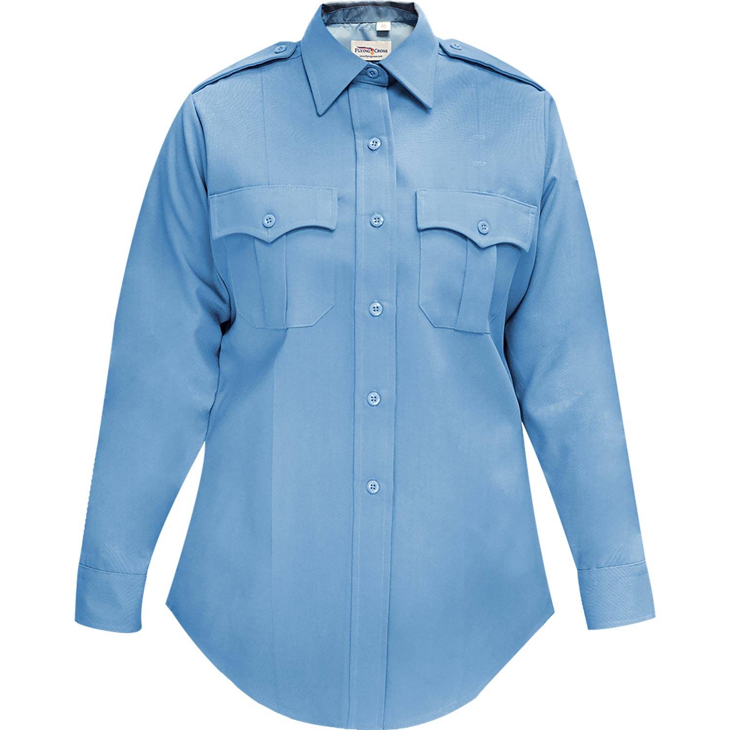  Flying Cross Long Sleeve Firefighter Shirt for Women