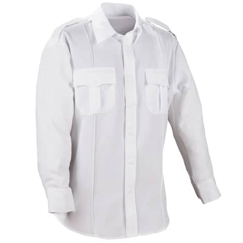 DutyPro Long Sleeve Poly Cotton Military Style Shirt