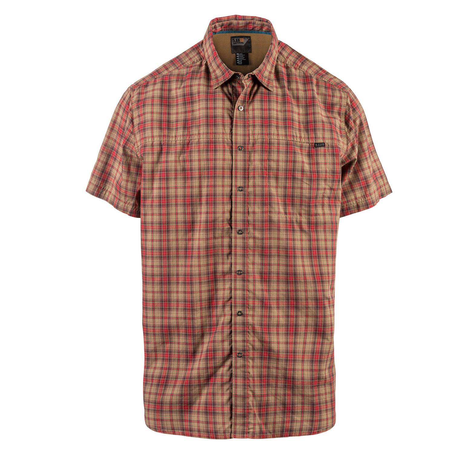 plaid combat shirt