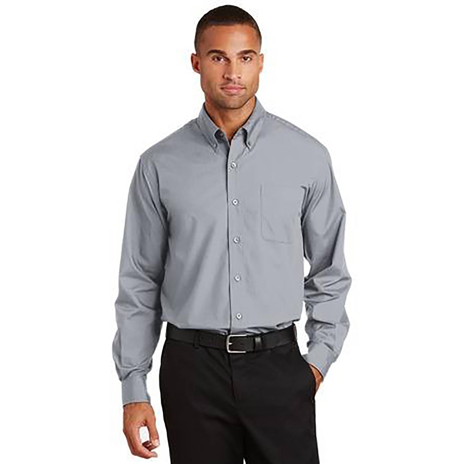 Port Authority. Long Sleeve Value Poplin Shirt