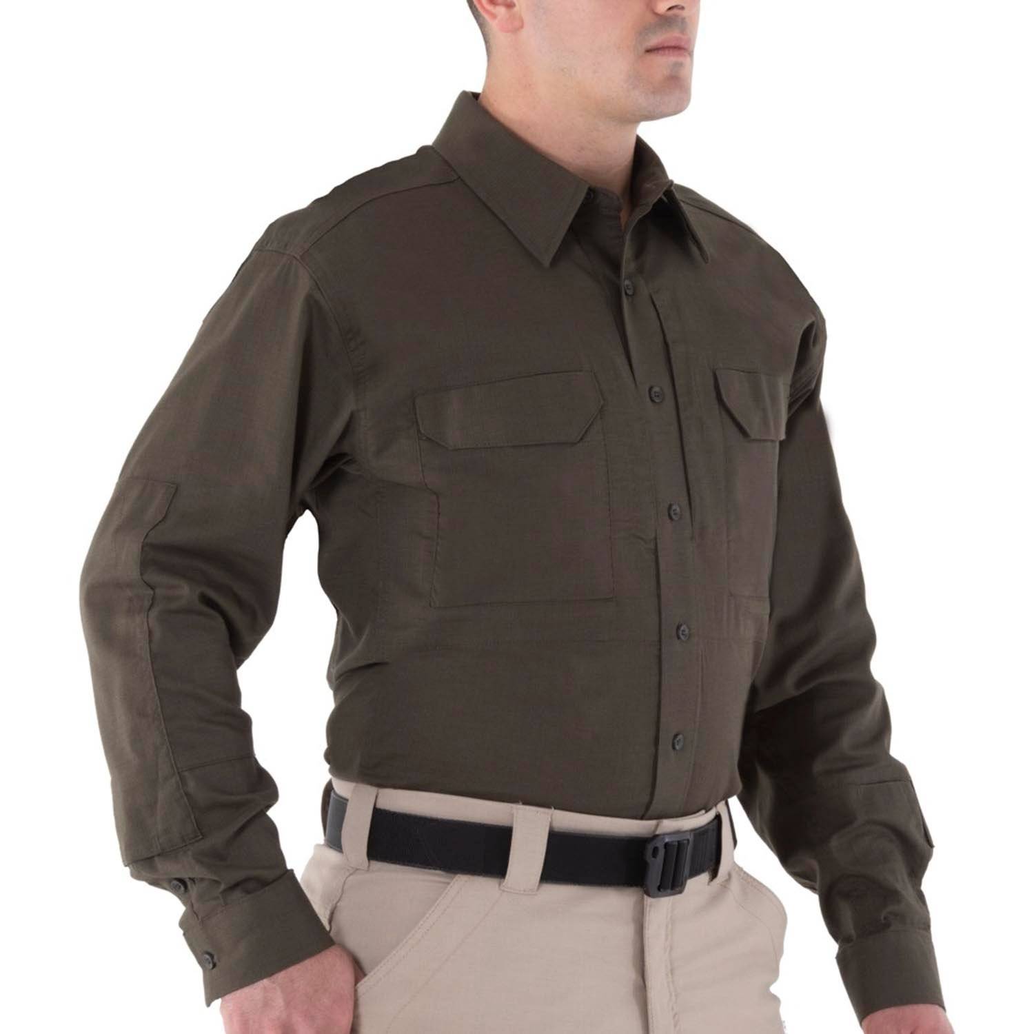 tactical long sleeve button down shirts